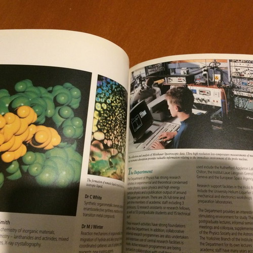 University of Sheffield Postgraduate Prospectus used 1994-1995