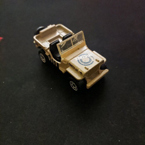 Matchbox Jeep Willys Chrysler 2009 like new military