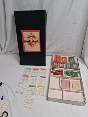 Monopoly Ελληνικής Έκδοσης 1961 Σαν Καινούργιο Μαύρο Αυθεντικό Κουτί