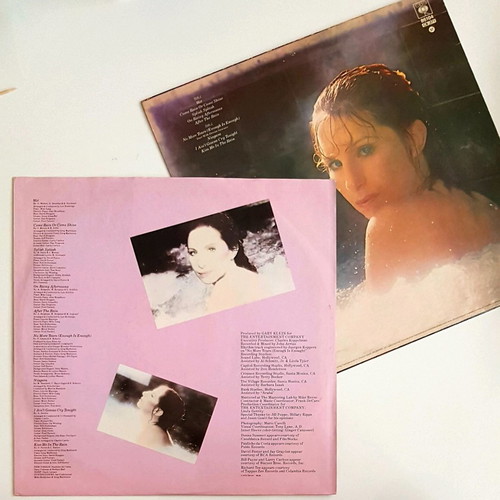 Barbra Streisand Wet vinyl record used, Dutch pressing 1979