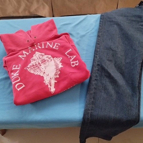 Duke Hoodie Large and RE&X Jeans No 44 set like new