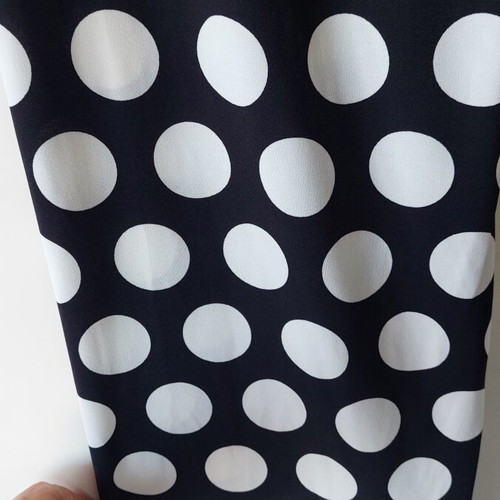 Pantelona black and white polka dot, new, one size