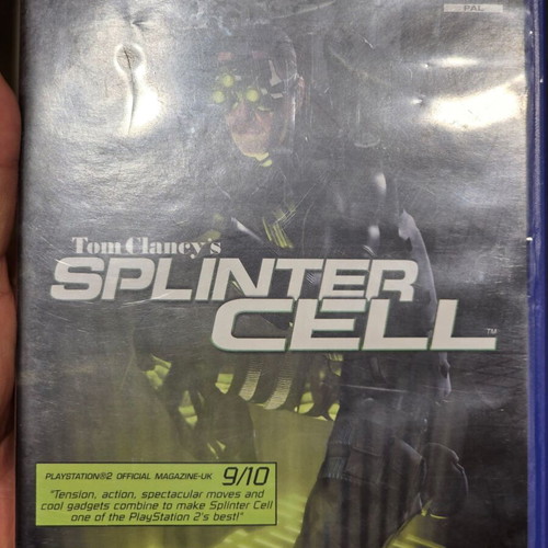 Splinter Cell PlayStation 2 game like new