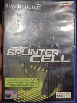 Splinter Cell PlayStation 2 game like new