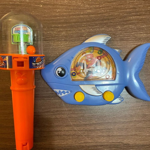Various toys used