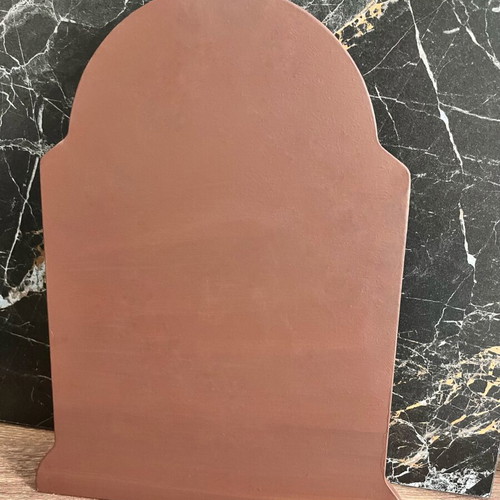 Byzantine icon of Virgin Mary on carved wood, new