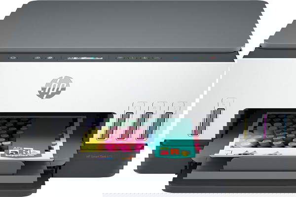 HP Smart Tank 670 All-in-One Έγχρωμο Πολυμηχάνημα Inkjet με WiFi και Mobile Print White