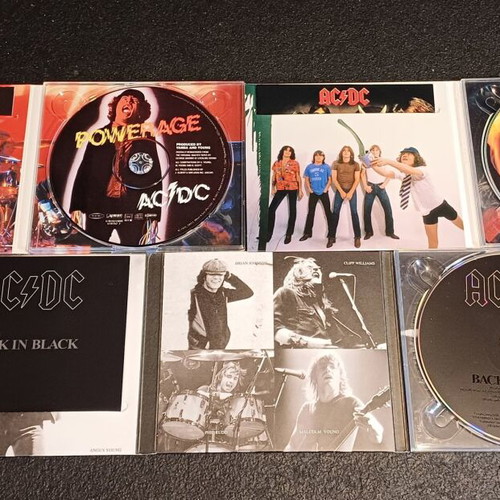 AC/DC Complete Discography 18 CDs used Special Edition Digipak