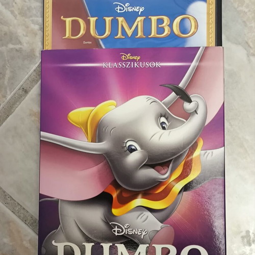 Dumbo DVD Disney animated movie used with original paper case
