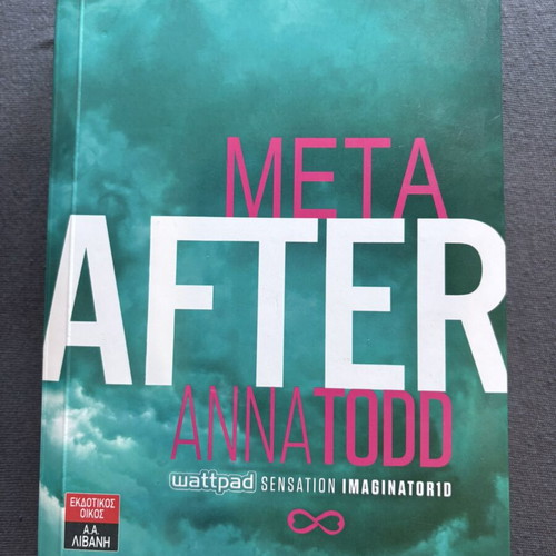 After by Anna Todd Greek edition like new
