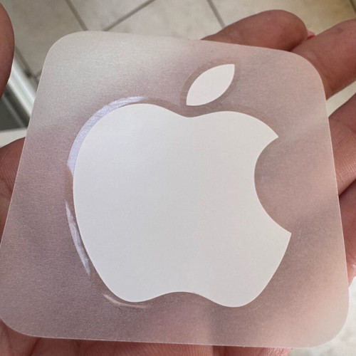 Apple sticker new from previous iPhone model