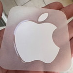 Apple sticker new from previous iPhone model