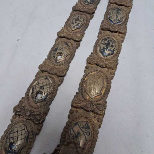 Ottoman bridal belt Van Savatlı Van İşi circa 1870–1910 used
