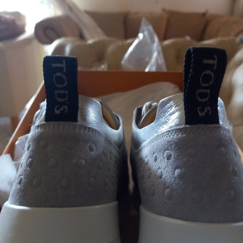 Tod's sneakers grey ice, size 37, new