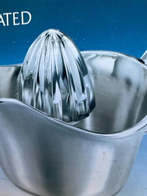 Godinger Lemon Squeezer Stainless Steel New