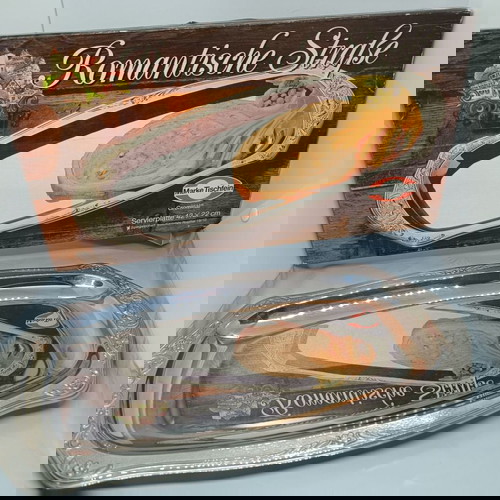 Метален поднос Германия употребяван 42х22 см