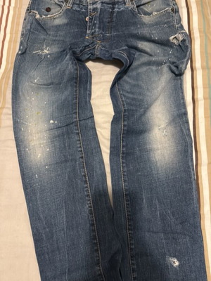 Dsquared2 Jean Men’s Medium Large like new Gray Blue