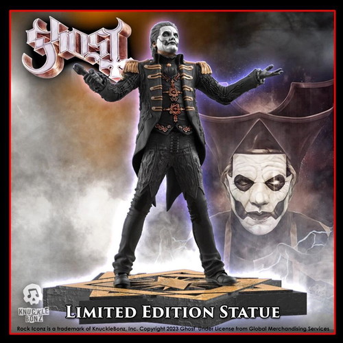 Ghost Papa Emeritus IV Military Jacket Rock Iconz Statue new