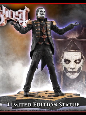 Ghost Papa Emeritus IV Military Jacket Rock Iconz Statue new
