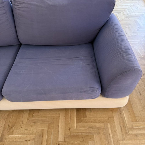 3-seater sofa used with cover and cushions