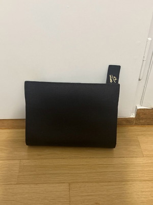 Stash SJP collectible bag-wallet-toiletry case new, black by Sarah Jessica Parker