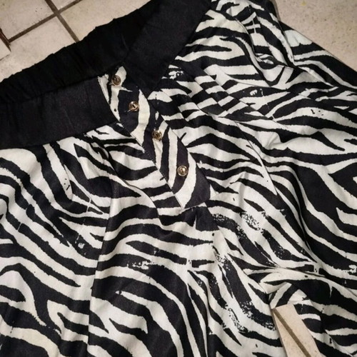 SugarFree women's salvari pants like new, black and white, size M