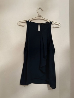 Zara top blue like new, size XS