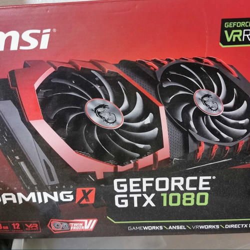 MSI Geforce GTX 1080 gaming 8G used graphics card