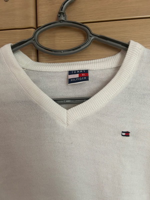 Πουλόβερ Tommy xl λευκό καινούργιο