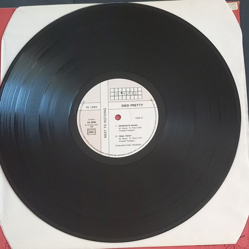 Died Pretty Next To Nothing EP βινύλιο μεταχειρισμένο, 45RPM, 1985