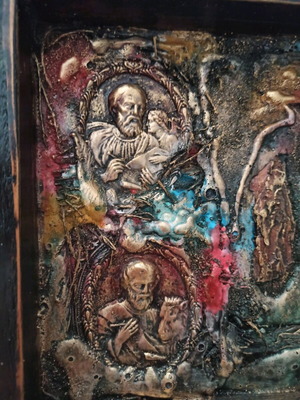 Last Supper embossed image new