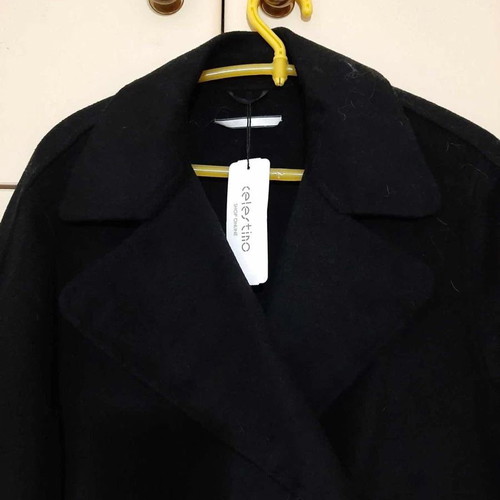 Celestino black coat new, size XL