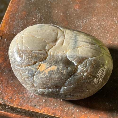 Natural Jasper New with Red Veins