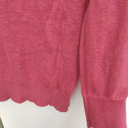 Stradivarius blouses used, size L, pink and white, long sleeve