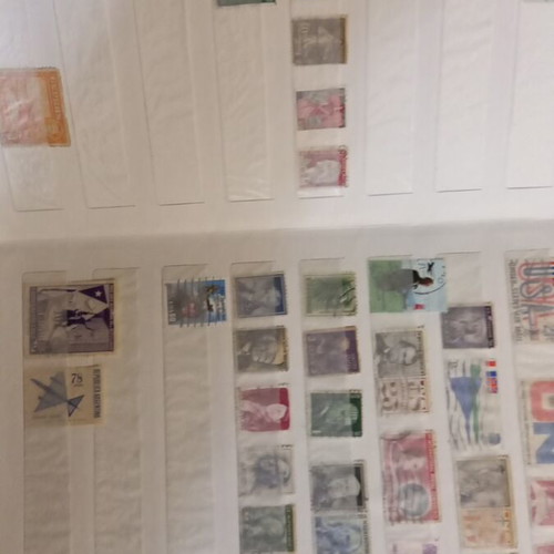 Stamps 600 Greek and foreign like new, in 3 albums