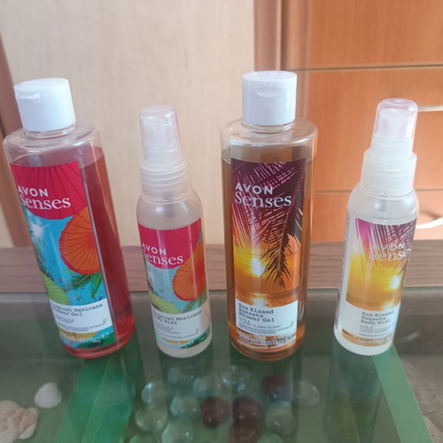 Body care gel shower and aromatic body sprays new