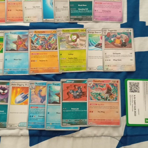 Pokemon cards set 34 pieces new condition