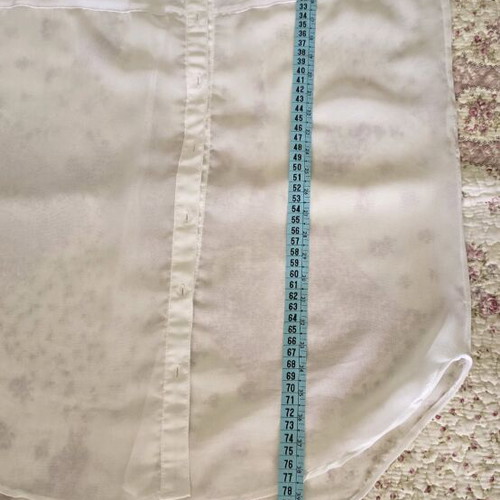 White sleeveless shirt Tally Weijl like new, size S/M