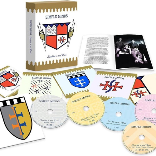 Simple Minds Sparkle in the Rain 4CD + DVD box set like new, rock