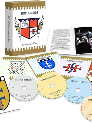 Simple Minds Sparkle in the Rain 4CD + DVD box set like new, rock