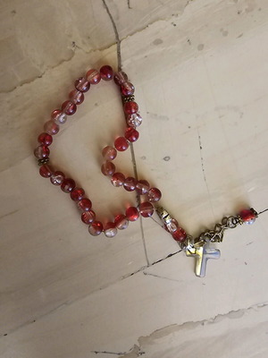 Amulet used, blessed by a priest