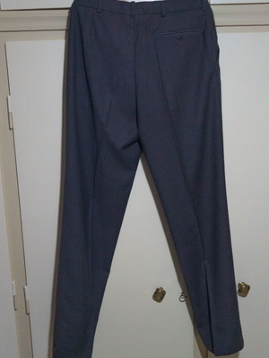 Fabric pants brown like new, size 44