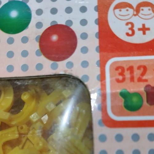 Sticky Mosaic Set for Creating Patterns and Words like New