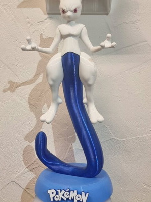 Mewtwo 3D printed figure about 30cm, new