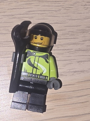 Lego City Off-Road Monster Truck Driver minifigure used