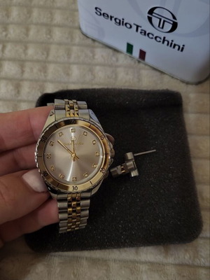 Sergio Tacchini wristwatch 40mm like new, water resistant