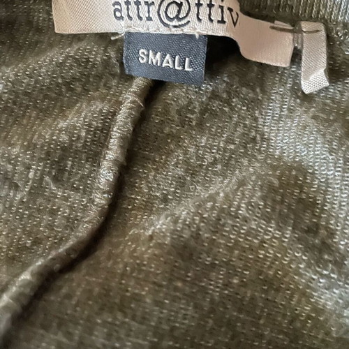 Attrattivo women's khaki blouse like new, size S