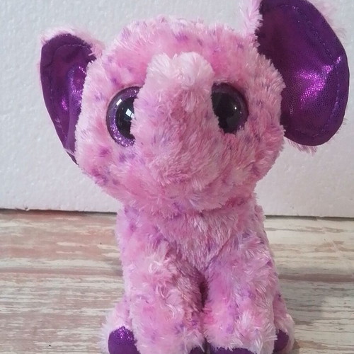 TY Beanie Boos plush elephant Eva 2022 used