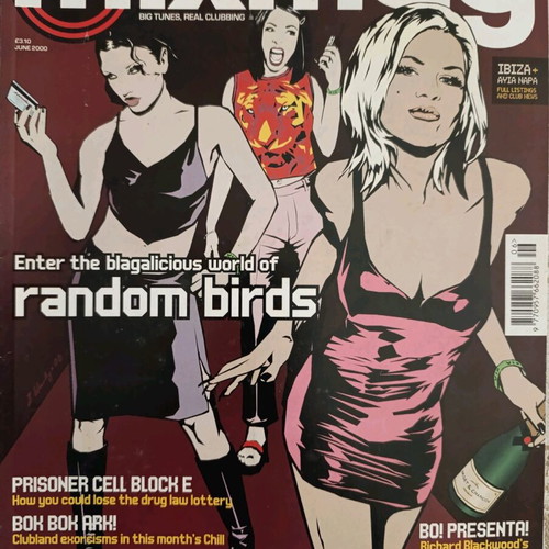Mixmag pack of 2 issues like new, English dance magazine