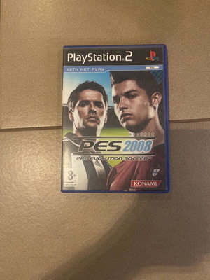 PES 2008 (PS2) σαν καινούργιο, πλήρες στο κουτί του
